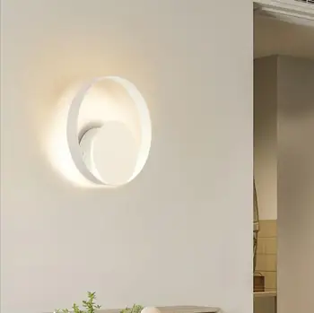 Interior 5W LED de Perete Sconces corp de iluminat Suprafață Montat Lampa SMD 2835 Hol