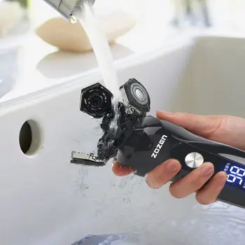 2020 3D Noi Oamenii Eletric aparat de Ras aparat de Ras BlackStone3 IPX7 rezistent la apă Wet & Dry Dual Folosi LCD 3D Smart Control Ras Barba Mașină