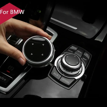 Masina Butoane Multimedia Acoperi iDrive Autocolante pentru BMW 1 3 5 7 Seria X1 X3 F25 X5 F15 X6 16 F30 F10 F07 E90 F11 E70 E71