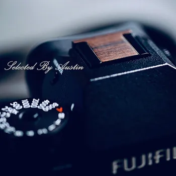 Lemn cald pantof acoperi butonul de eliberare a declanșatorului Pentru Fuji XT4 Fujifilm X T4