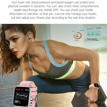 P25 Ceas Inteligent Activitate de Fitness Pedometru Sănătate Rata de Inima Somn Tracker IP67 rezistent la apă Ceas Sport pentru Barbati Femei Smartwatch