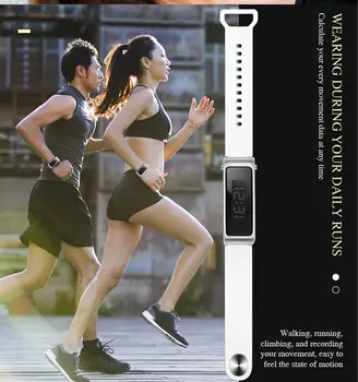 EasyAcc Inteligent Ceas De Mână Inel De Led-Uri Femei Barbati Pentru Smartwatch Bluetooth Versiunea 4.1 Activitatea Sportivă Fitness Pedometru Bratara Ceas