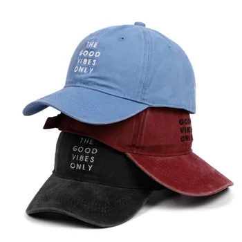 Palarie Vintage Din Bumbac Spălate Șapcă De Baseball Hip Hop De Sport În Aer Liber Retro Hiphop Snapback Hat Curbat Bărbați Capac