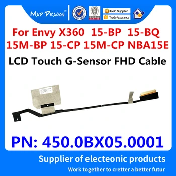 Nou original LCD Cablu Video Atingeți G-Senzor FHD Cablu Pentru HP Envy x360 15-BP 15-BQ 15M-BP 15-CP 15-CP NBA15E 450.0BX05.0001