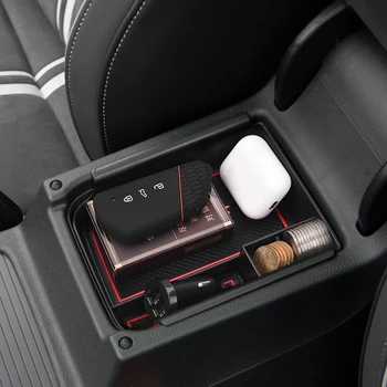 Masina Cotiera Cutie Depozitare Tava Consola centrala Organizator Suport pentru VW Golf 8 MK8 Accesorii 2020 2021