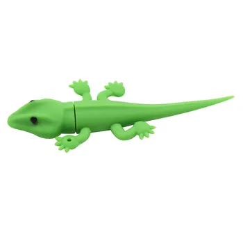 TEXTUL MI-desene animate șopârlă verde model usb2.0 4GB 8GB 16GB 32GB 64GB pen drive USB Flash Drive creative gifty Stick Pendrive