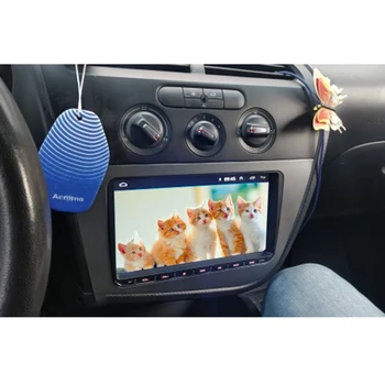 2 Din Radio Auto Cadru Stereo cu Montare pe Panou, DVD GPS Fascia Pentru Seat Leon 2005 - 2012 Dash Instalare Bezel Trim Kit