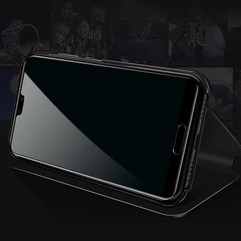 Opus Realme 6 Pro Caz de Lux Flip Stand Oglinda Caz Realme6 Acoperire Caz Piele pentru Oppo Realme 6 Realme6Pro Smart Cover