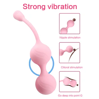 Control de la distanță Sari Ou Vibrator Vibrator Kegel Mingea Vagin Practicanta G spot Stimulator Clitoris sex Feminin Masturbator Jucarii Sexuale pentru Femei