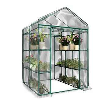 Planta Crește Saci cu efect de Seră de Gradina Răsad Casa Verde PVC Capac Transparent Grădină cu efect de Seră să Crească Casa de Plantare