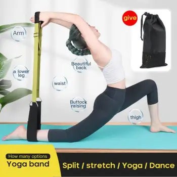Yoga Întindere bandă de tensiune Tensiune coarda de Formare Split împarte Elastic întinde centura cu Bretele Auxiliare consumabile Sală de Fitness