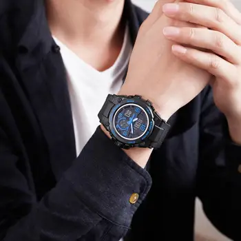 SKMEI Bărbați Ceas Inteligent Ceas Digital Sport Ceasuri de mana 5Bar Impermeabil Dual Display Ceasuri Relogio Masculino 1517