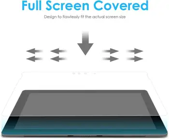 Ecran protector pentru Microsoft Surface Pro 4 (2017) Acoperire Ecran de Film Protector Scratchproof Tableta cu Ecran Protector 2 bucati
