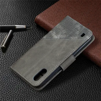 De lux Piele Magnetic Flip case Pentru Samsung Galaxy A01 SM-A015F O 01 A21s A31 M11 A51 A41 A11 A81 A91 Portofel Telefon Acoperi Etui