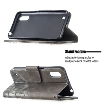De lux Piele Magnetic Flip case Pentru Samsung Galaxy A01 SM-A015F O 01 A21s A31 M11 A51 A41 A11 A81 A91 Portofel Telefon Acoperi Etui