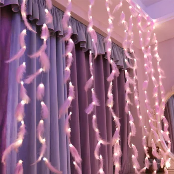 LED-uri Lumina feerica USB Ghirlanda Pe Fereastră Perdea Decor în aer liber Acasă Pentru Nunta, Petrecere de Aniversare Grădină Fondul Decor