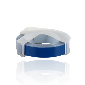 CIDY 4buc Compatibil DYMO 3D 9mm Albastru Plastic Organizator Xpress Etichete pentru Relief factorii de Decizie de Etichete DYMO 1610/1575 motex E101