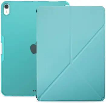 KHOMO Caz pentru iPad 10.2 (2020, 2019) Origami Vedea Printr - Menta Verde