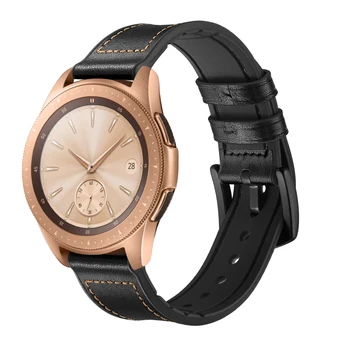 Camuflaj din piele Pentru Samsung Galaxy watch 3 41 45mm/2 active gear S2 S3 Frontieră/huawei watch gt 2/amazfit bip/gts gtr 20/22mm