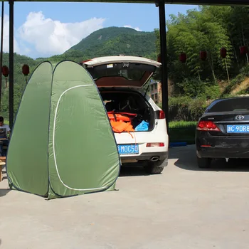 Portabil de Confidențialitate Duș, Toaletă Camping Pop-Up dressing Cort armata de culoare verde UV funcție în aer liber, dressing cort/fotografie cort
