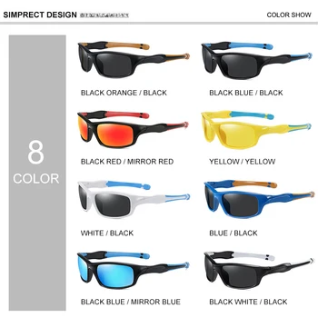 SIMPRECT 2021 TR90 Sport Pătrat Polarizat ochelari de Soare Barbati UV400 Oglindă de Înaltă Calitate Anti-orbire permis de Ochelari de Soare Pentru Barbati