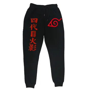 2020 Fierbinte Adolescent Naruto Akatsuki Imprimate Pantaloni Itachi Uchiha Băieți Student Naruto Anime Cosplay Costum Pantaloni Plus Dimensiune S-3XL