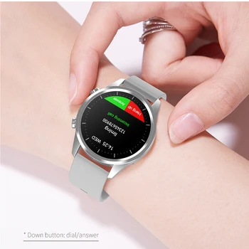 Bărbați Ceas Inteligent Bluetooth Full Touch Screen Monitor de Ritm Cardiac femei Smartwatch ecran Sport Moduri IP67 rezistent la apa
