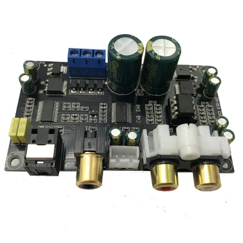 Despre CS8416 CS4398 Digital Interface Module DAC Bord Optic coaxial input DAC decodor bord 24bit 192K AC 12V C3-003