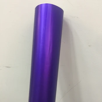1.52Mx5M Mat Mat ICE Violet caroserie Folie de Vinil Rola PVC Decalcomanii Film Autocolant Foaie cu Bule de Aer Canal Liber