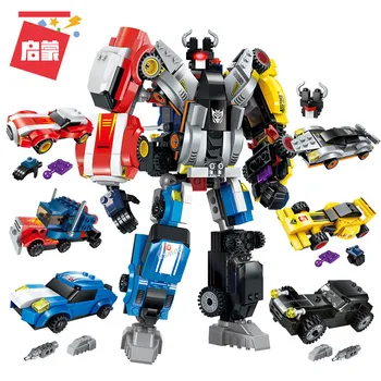 Luminează-Bloc de Transformare Robot Creative Maestru Războinic Calamitate 518pcs Denaturare Jucării-Nu cutie de vânzare cu amănuntul