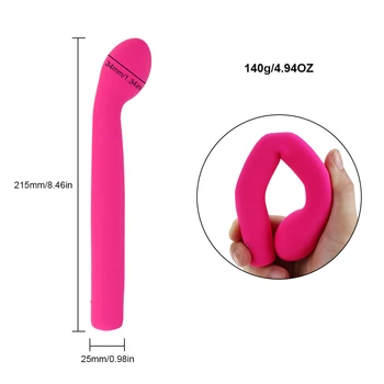 Super Moale din Silicon G Spot Vibrator Puternic Vibrator 10 Moduri de Vagin Masaj Masturbari Jucarii Sexuale pentru Femeile de sex Feminin Masturbator Sexo