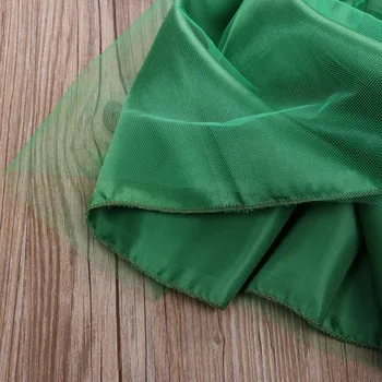 Coada de sirena printesa ariel dress cosplay costum copii pentru fete de lux rochie verde