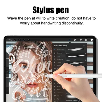 Fixare Magnetică Înclinare Stylus Pen Încărcare Rapidă Portabil Sensibile Reîncărcabilă 4096 Presiune Scris De Suprafață Pro5 6 7