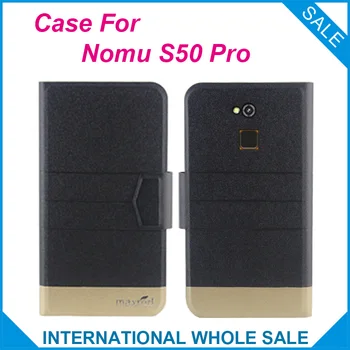 Original! Nomu S50 Pro Caz 5 Culori de Moda de Lux, Ultra-subtire Flip Piele Capac de Protecție pentru Nomu S50 Pro Caz de Telefon
