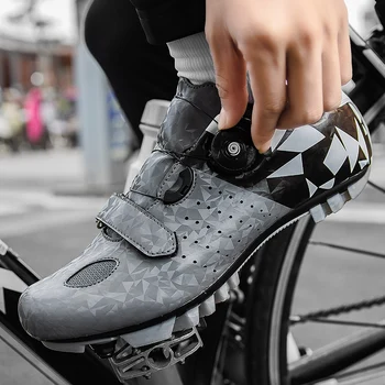 2021 Pantofii de Ciclism MTB Adidași Bărbați Auto-blocare Biciclete Rutier Adidași în aer liber Profesionist Non-Alunecare de Ghete de Munte Biciclete Pantofi