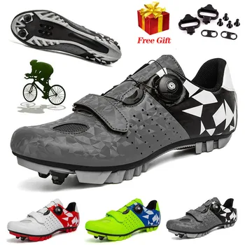 2021 Pantofii de Ciclism MTB Adidași Bărbați Auto-blocare Biciclete Rutier Adidași în aer liber Profesionist Non-Alunecare de Ghete de Munte Biciclete Pantofi