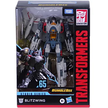Hasbro Transformers Studio Series 65 Deluxe Clasa Movie4 Blitzwing Acțiune Figura Model de Jucărie ss65