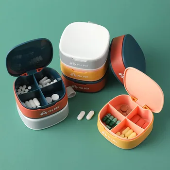 Cutia Conține Mici Mini Cutie de Medicina timp de 7 Zile Este Sigilat și Colectate de Organizator Cutie de Depozitare Organizator Bijuterii Caz