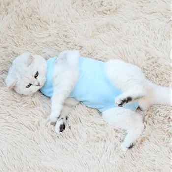 Rochie haine de pisică animale de Companie Pisica Prelua După Operație Îmbrăcăminte pentru animale de Companie Rana Anti-acarianul Sterilizare Costum Costum de Câine de Sterilizare Costum