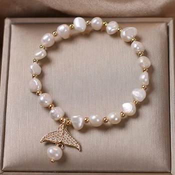 Elegant De Perle Bratari De Moda Clasic Femeie Rafinat Cristal Nou Norocos Brățară Manșetă Cadou De Aniversare