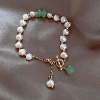 Elegant De Perle Bratari De Moda Clasic Femeie Rafinat Cristal Nou Norocos Brățară Manșetă Cadou De Aniversare