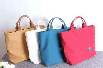 Pânză de înaltă calitate Pungi de Cumpărături Tote geantă de mână de Bumbac Tote Arte femei transportat sac de panza