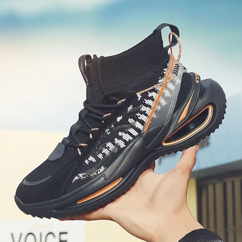 Nou Designer de Mare Sus Pantofi de Alergare pentru Bărbați Respirabil Usoare Sport Pantofi Sport Adidasi Patru Sezoane de Mers pe jos Shoess