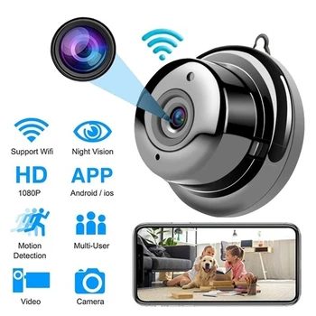 HD 1080P Mini Wireless IP, Wifi P2P Camera Infraroșu IR Viziune de Noapte de Acasă de Securitate CCTV supraveghere Baby Monitor Camera