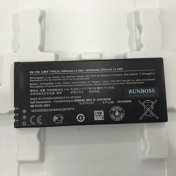 Runboss Calitate Originale Acumulator BV-T5E pentru Microsoft Lumia 950 RM-1106 RM-1104 RM-110 McLa 3000mAh