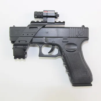 Tactic Pusca Pistol Mini Red Dot Laser Pointer pentru 20mm Feroviar Monteaza Fascicul Weaver Picatinny Muntele Set Accesorii de Vânătoare