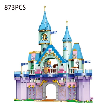 Congelate Basm povestea Royal fantana Disney MOC bloc Prinț Prințesă cifrele de asamblare cărămizi de învățământ toysforgirlsgifts