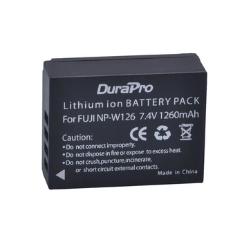 2pc NP-W126 NP-W126 NPW126 Înlocuirea Bateriei 1260mAh pentru Fujifilm FinePix HS30EXR HS33EXR HS50EXR X-A1 X-E1 X-E2, X-M1, X-Pro1