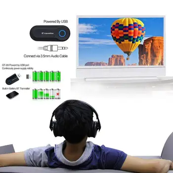Wireless Bluetooth Transmițător TV, Telefon Stereo de o Muzica Adaptor