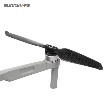 Sunnylife 1 Pereche/ 2Pairs 7238F Fibra de Carbon Elice de Eliberare Rapidă pentru DJI Mavic Aer 2 Accesorii Drone